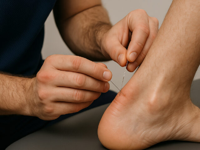 Achilles Tendon Injury Needling Chiropractor Englewood