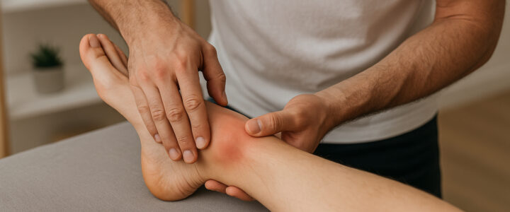 Ankle Sprain Needling Treatment Englewood, Colorado
